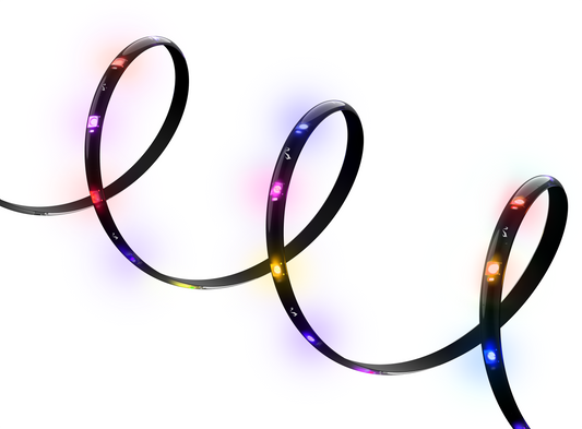 Yeelight Led Strip, 3.5W, OBSID RGBIC, Verlängerung, 1m, Schwarz YLFWD-0026 YLFWD-0026 