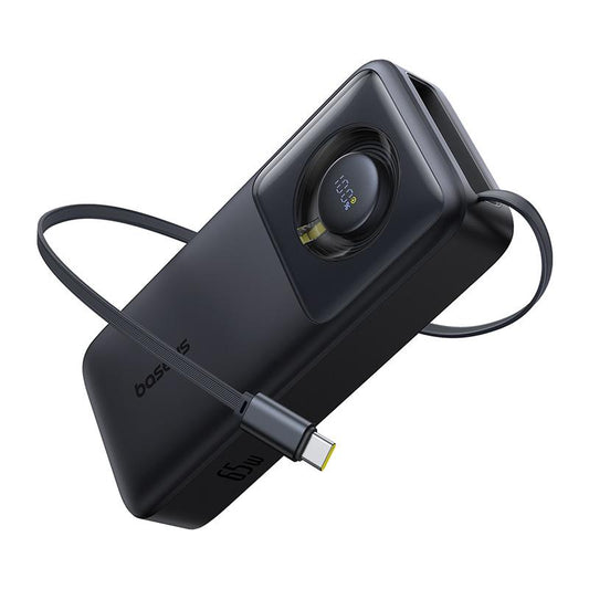 Externer Akku Baseus Free2Pull, 20000mAh, 65W, PD, 1 x USB-C, Schwarz P10073700123-00