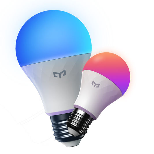Yeelight W4 Lite LED-Glühbirne, Wi-Fi, E27, 9W, 2700K - 6500K, 806lm, Mehrfarbig YLQDP-0011 YLQDP-0011