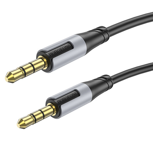 Audiokabel 3.5mm - 3.5mm Lautsprecher BL19 Creator, 1m, Schwarz 