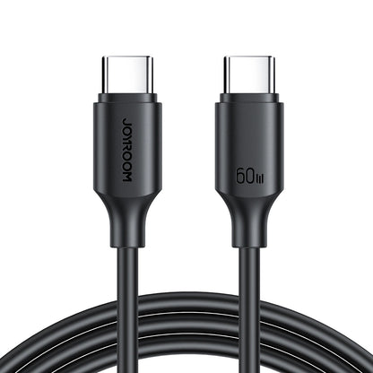 USB-C Daten- und Ladekabel - USB-C Joyroom S-CC060A9, 60W, 1m, Schwarz 