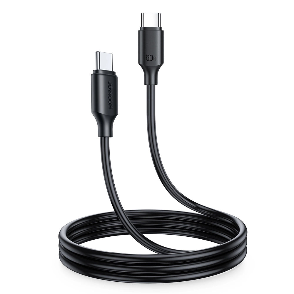 USB-C Daten- und Ladekabel - USB-C Joyroom S-CC060A9, 60W, 1m, Schwarz 