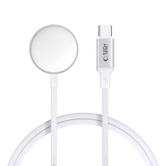 Ladekabel Tech-Protect MC02 Ultraboost C für Apple Watch Series, Weiß