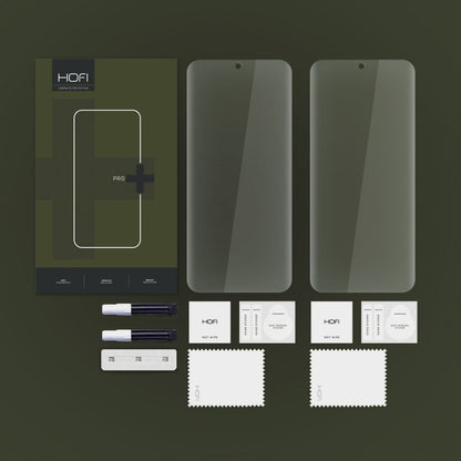HOFI PRO+ Displayschutzfolie für Xiaomi Redmi Note 13 Pro+, Schutzglas, UV-Kleber, 2er Set
