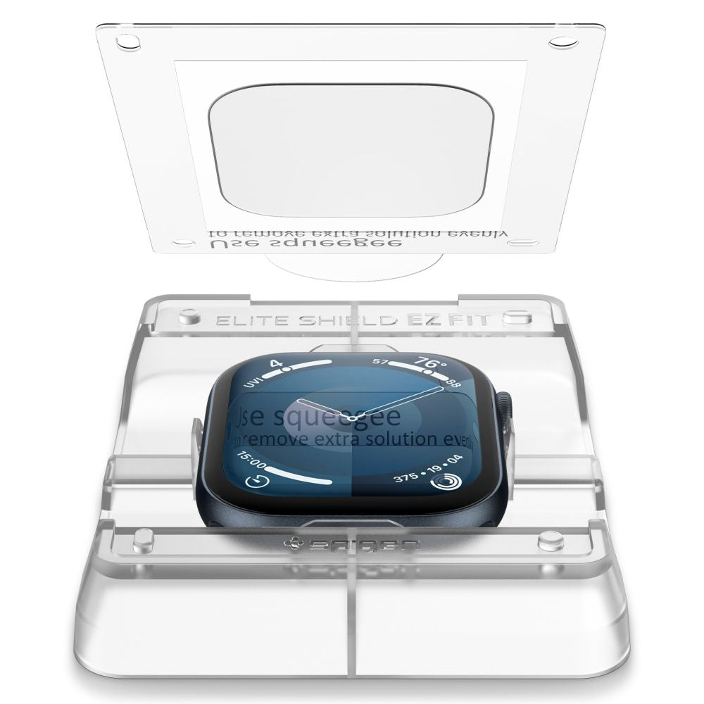 Spigen Elite Shield EZ FIT für Apple Watch 46mm Serie, Set 2 Stück, Kunststoff AFL08579 