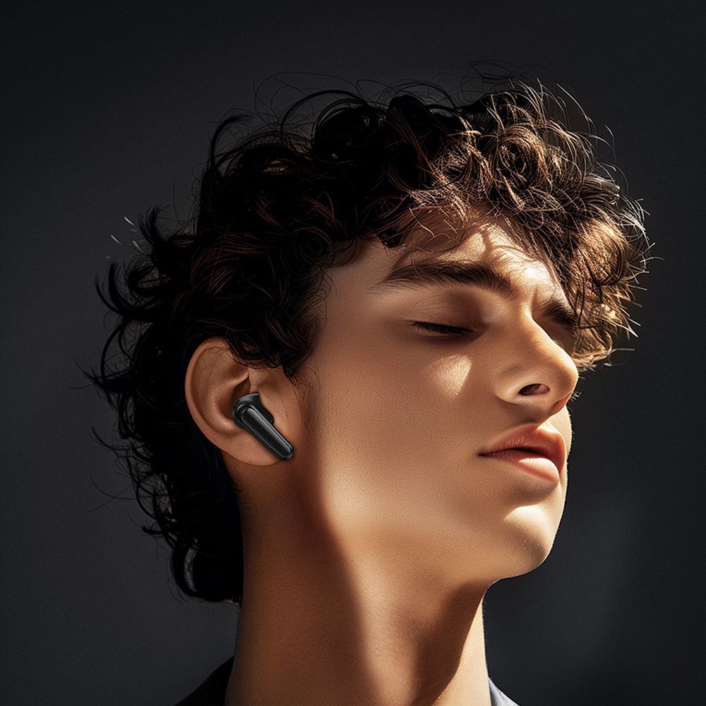 Handsfree Bluetooth HOCO EQ23, TWS, Schwarz