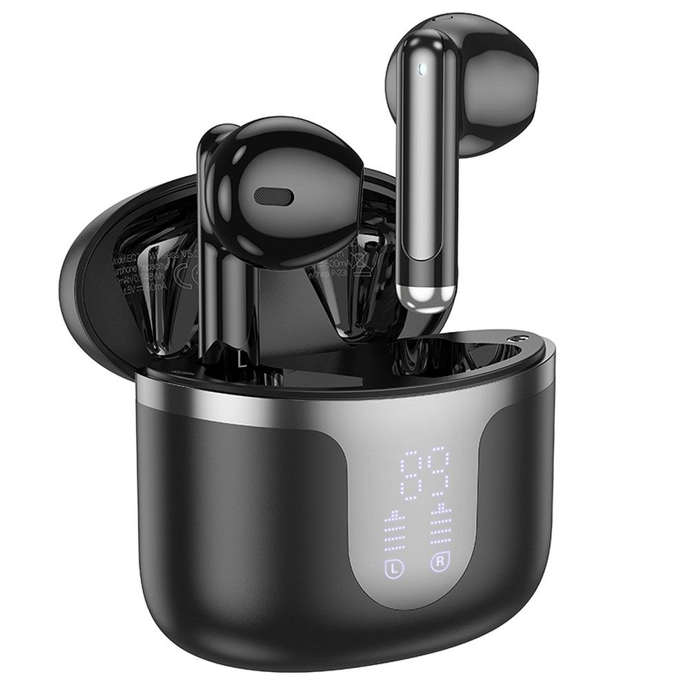 Handsfree Bluetooth HOCO EQ7, TWS, Schwarz