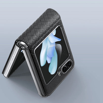 Pouch for Samsung Galaxy Z Flip5 F731, DUX DUCIS, DUX DUCIS, Glossy, Black 