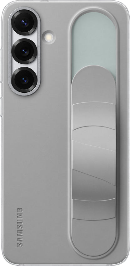 Hülle für Samsung Galaxy S25+ S936, Standing Grip, Grau EF-GS936CJEGWW