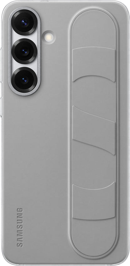 Hülle für Samsung Galaxy S25+ S936, Standing Grip, Grau EF-GS936CJEGWW