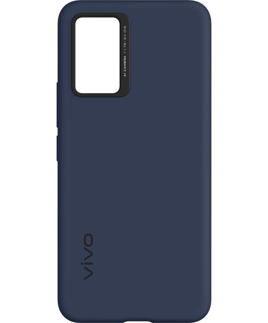 Pouch for vivo V21 5G, Silicone Cover, Blue 6000172