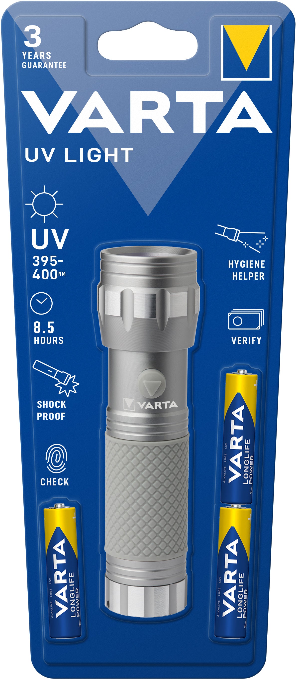 Varta UV-LED-Taschenlampe