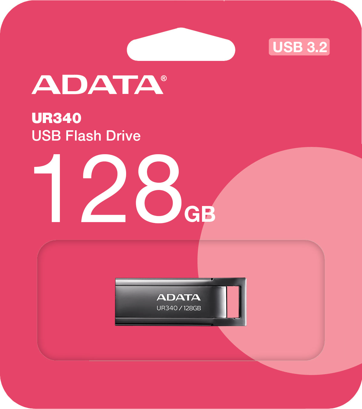 Externer Speicher USB-A 3.2 Adata UR340, 128Gb AROY-UR340-128GBK 