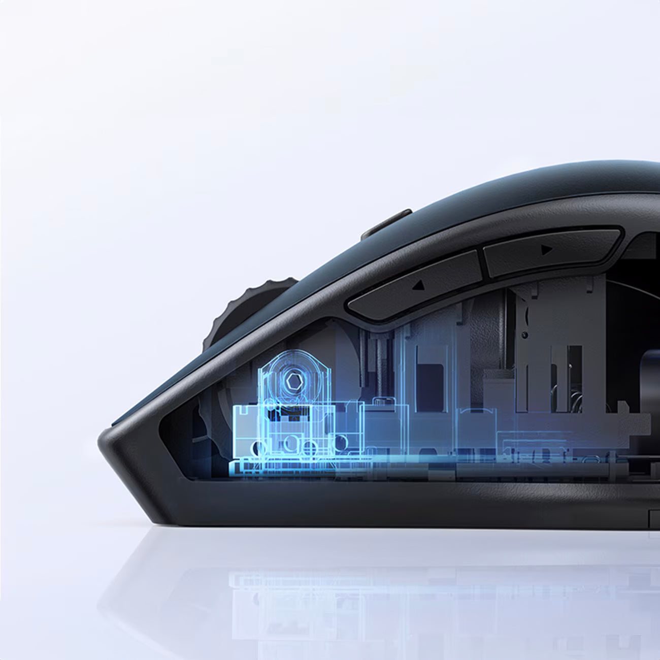 Wireless-Maus UGREEN MU101, 4000DPI, BT / Wi-Fi, Blau