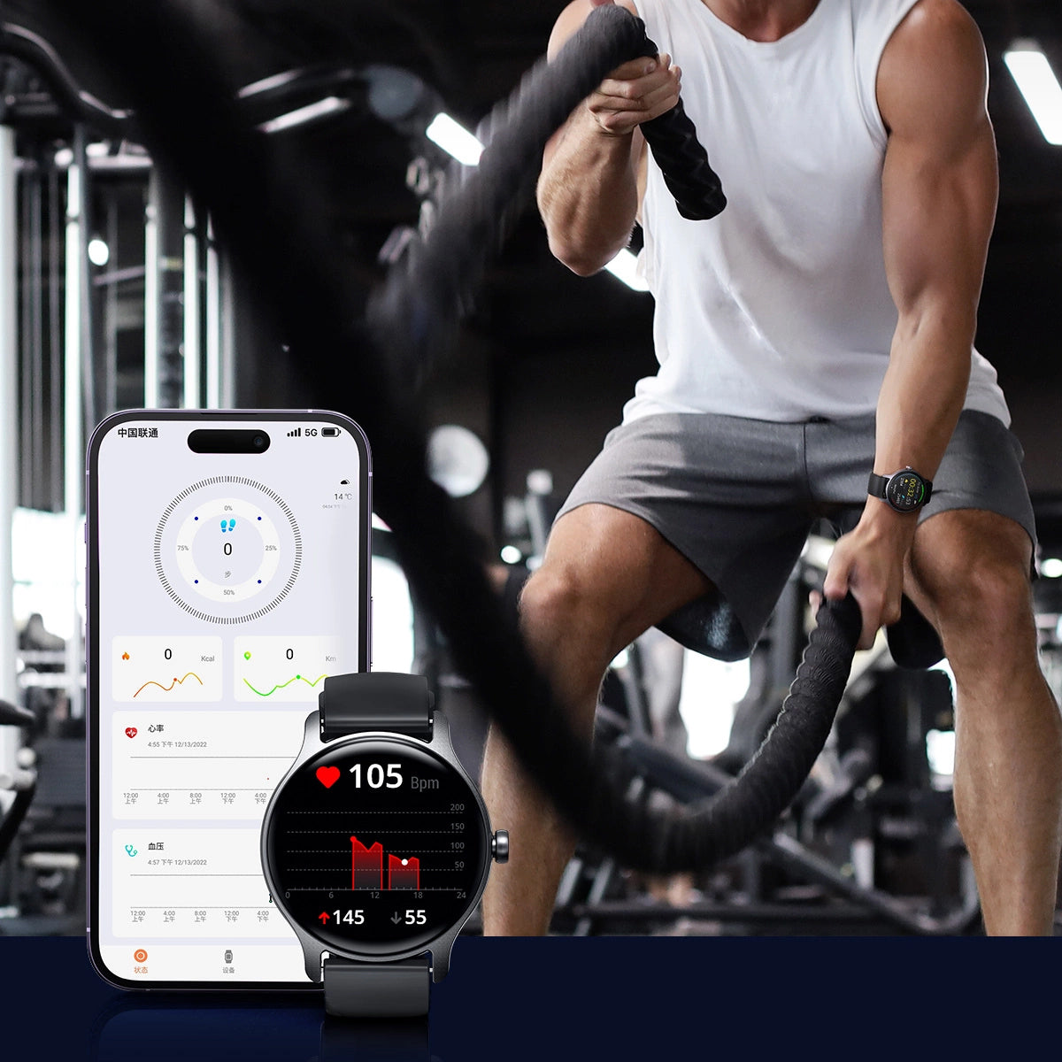 Smartwatch Joyroom FC1 Classic, Grey 